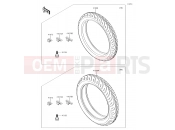 KAWASAKI 2017 Tires