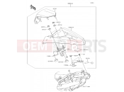 KAWASAKI 2017 Accessory(Single Seat Cover)