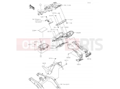 KAWASAKI 2017 Rear Fender(s)