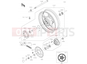 KAWASAKI 2017 Rear Hub