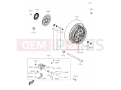 KAWASAKI J300 (SC300CJFA) Front Hub