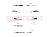 KAWASAKI J300 (SC300CJFA) Decals(Black)