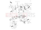 KAWASAKI 2018 Footrests
