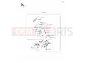 KAWASAKI 2018 Accessory(Single Seat Cover)