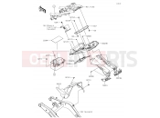 KAWASAKI 2018 Rear Fender(s)