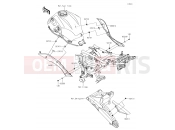 KAWASAKI VERSYS 650 (KLE650FJF) Side Covers/Chain Cover
