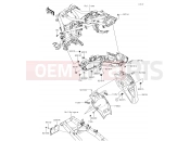 KAWASAKI 2018 Rear Fender(s)