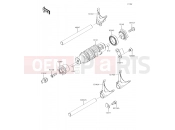 KAWASAKI 2018 Gear Change Drum/Shift Fork(s)
