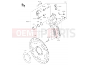 KAWASAKI VULCAN S (EN650EJF) Front Brake