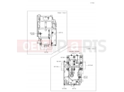 KAWASAKI 2018 Crankcase Bolt Pattern (EX300AEA99330-)