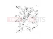 KAWASAKI 2010 Footrests
