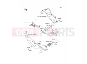 KAWASAKI 2010 Cowling Lowers