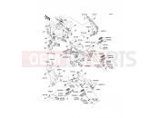 KAWASAKI 2010 Footrests