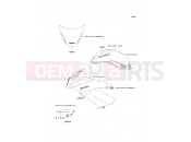 KAWASAKI 2010 Decals(M.S.Black)
