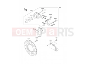 KAWASAKI 2010 Rear Brake