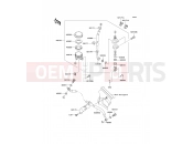 KAWASAKI 2010 Rear Master Cylinder