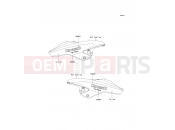 KAWASAKI 2010 Decals(Yellow)