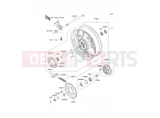 KAWASAKI 2010 Rear Hub
