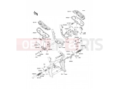 KAWASAKI 2010 Footrests
