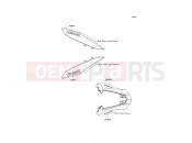 KAWASAKI 2010 Decals(Black)(White)
