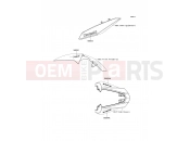 KAWASAKI 2010 Decals(Black)(White)