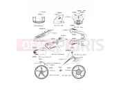 KAWASAKI 2010 Decals(F.Ebony)