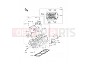 KAWASAKI ER-6f (EX650CBF) Cylinder Head