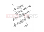KAWASAKI ER-6f (EX650CBF) Transmission