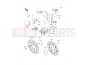 KAWASAKI ER-6f (EX650CBF) Front Brake