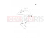 KAWASAKI 2011 Decals(L.Green)