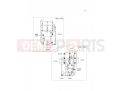 KAWASAKI NINJA 250R (EX250KBF) Crankcase Bolt Pattern