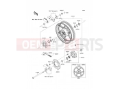 KAWASAKI NINJA 250R (EX250KBF) Rear Hub