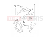 KAWASAKI NINJA 250R (EX250KBF) Front Brake