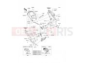 KAWASAKI NINJA 250R (EX250KBF) Cowling Lowers