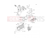 KAWASAKI 2011 Radiator