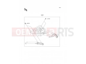 KAWASAKI 2011 Accessory(Top Case Stay)