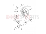 KAWASAKI 2011 Rear Hub