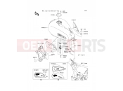 KAWASAKI W800 (EJ800ABF) Fuel Tank