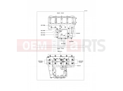KAWASAKI 2011 Crankcase Bolt Pattern