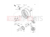 KAWASAKI 2011 Rear Hub