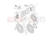 KAWASAKI 1400GTR ABS (ZG1400CCF) Front Brake