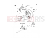 KAWASAKI CONCOURS 14 ABS (ZG1400CCF) Rear Hub
