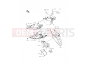 KAWASAKI ER-6f ABS (EX650FCF) Rear Fender(s)