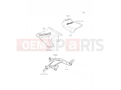 KAWASAKI 2012 Decals(Red)