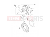 KAWASAKI 2012 Front Brake