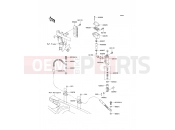 KAWASAKI 2012 Rear Master Cylinder