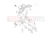 KAWASAKI 2012 Swingarm