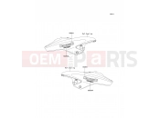 KAWASAKI 2012 Decals(Black)