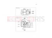 KAWASAKI 2012 Crankcase Bolt Pattern