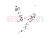 KAWASAKI VULCAN 900 CUSTOM (VN900CCFA) Cylinder/Piston(s)